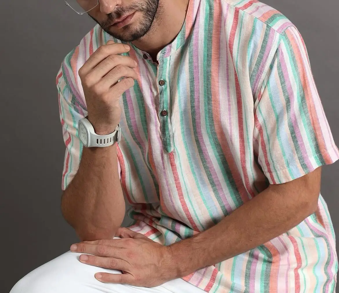 Check and striped shirts bulk order